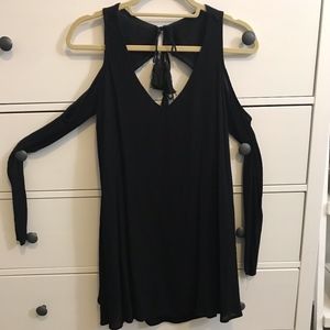 Black Backless Dress